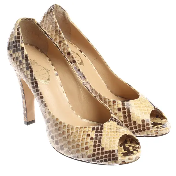 Peep Toes in White, , Unützer