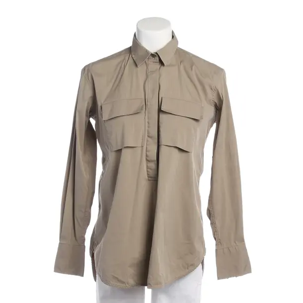 Blouse in Brown, Cotton, Lis Lareida