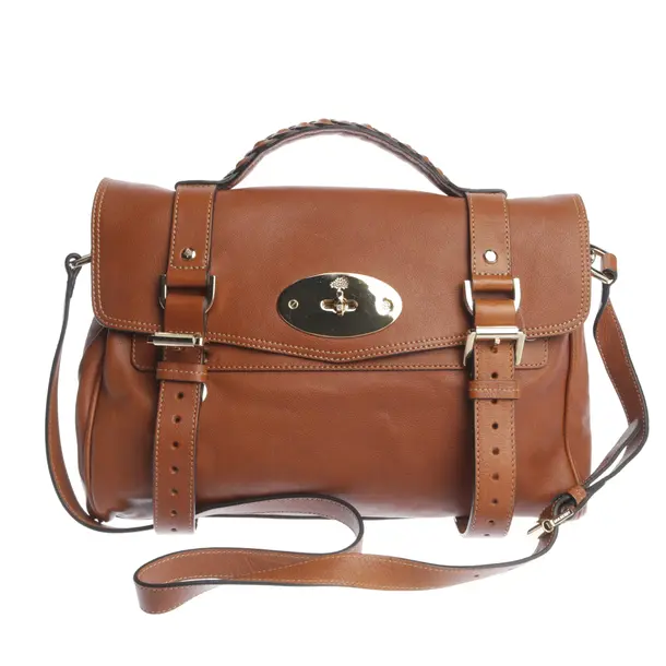 Handbag in Brown, Leather, Mulberry