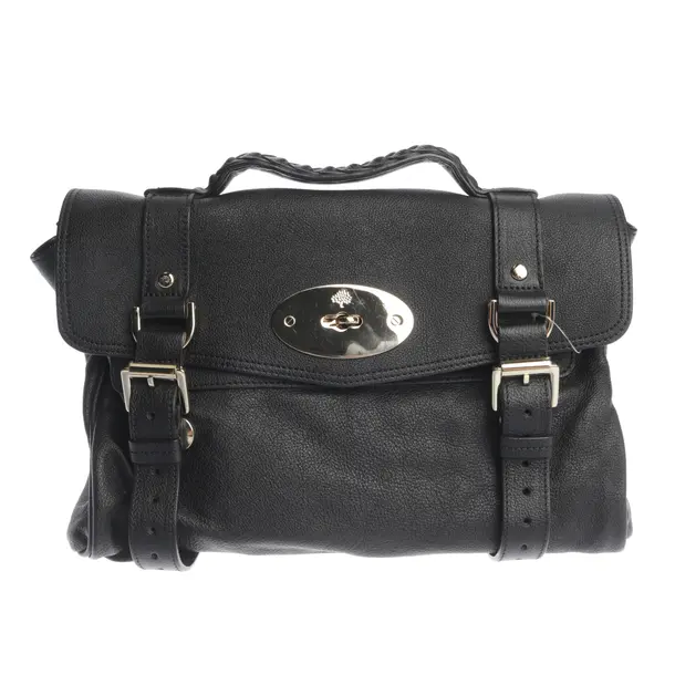 Handbag in Black, Leather, Mulberry