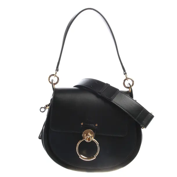 Schultertasche in Schwarz, Leder, Chloé