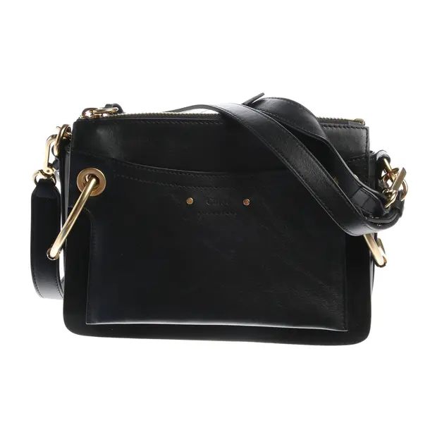 Schultertasche in Schwarz, Leder, Chloé