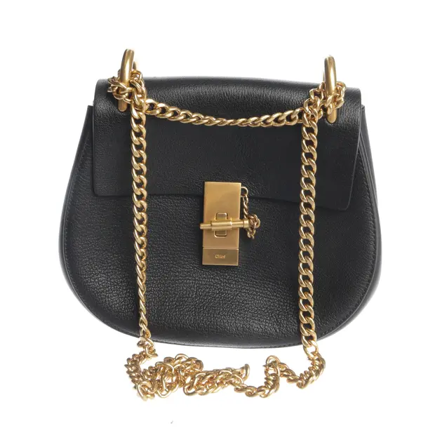 Shoulder Bag in Black, Leather, Chloé