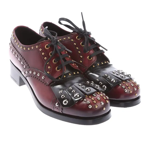 Flats in Red, , Prada