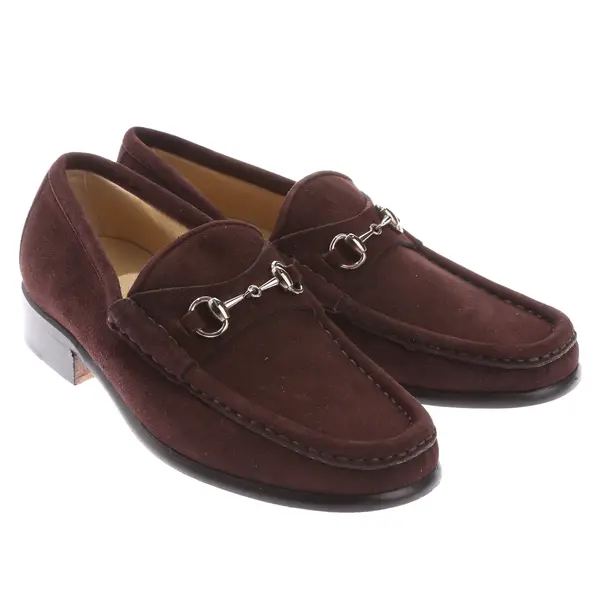 Loafers in Braun, , Gucci