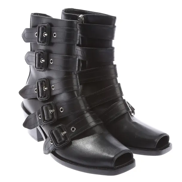 Stiefeletten in Schwarz, , Burberry