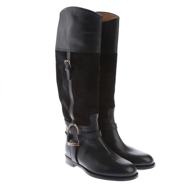 Stiefel in Schwarz, , Ralph Lauren Purple Label