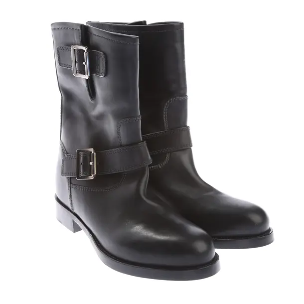 Stiefeletten in Schwarz, , Prada