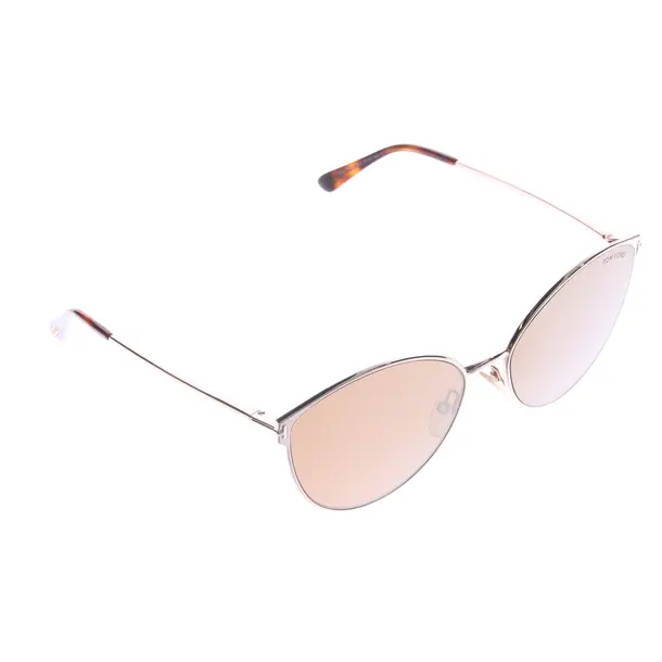 Sonnenbrille in Metallic, Kunststoff / Metall, Tom Ford
