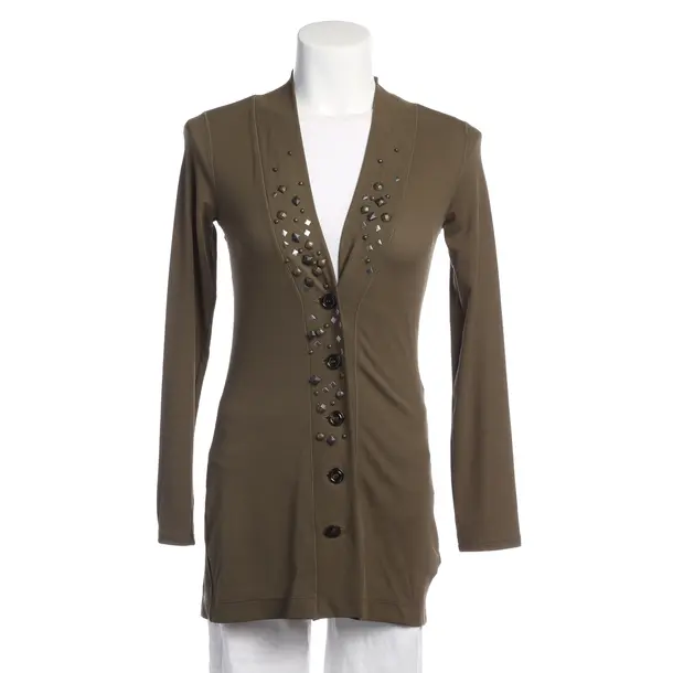 Strickjacke in Grün, Baumwolle, Marc Cain
