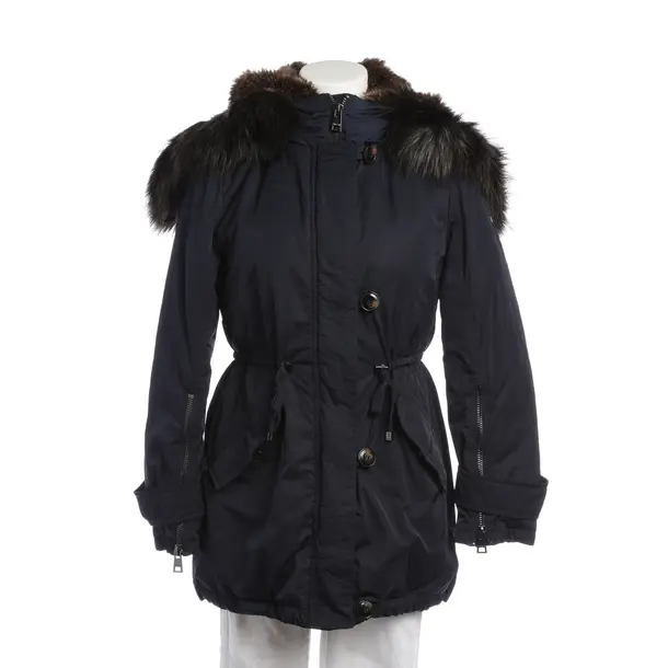 Winter Jacket in Blue, Polyester, Marc Cain