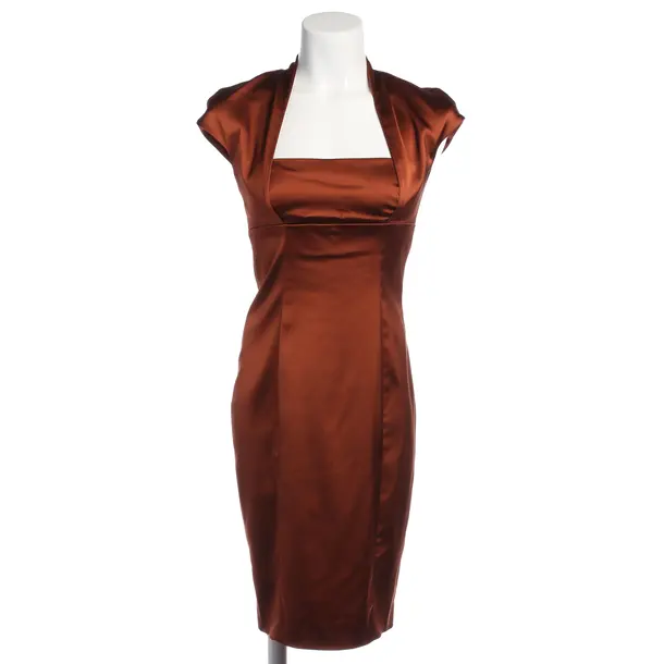 Cocktailkleid in Braun, Acetat, Max Mara