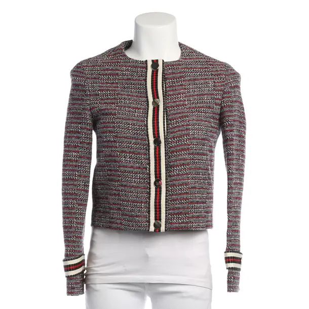 Blazer in Multicolored, Cotton, Maje