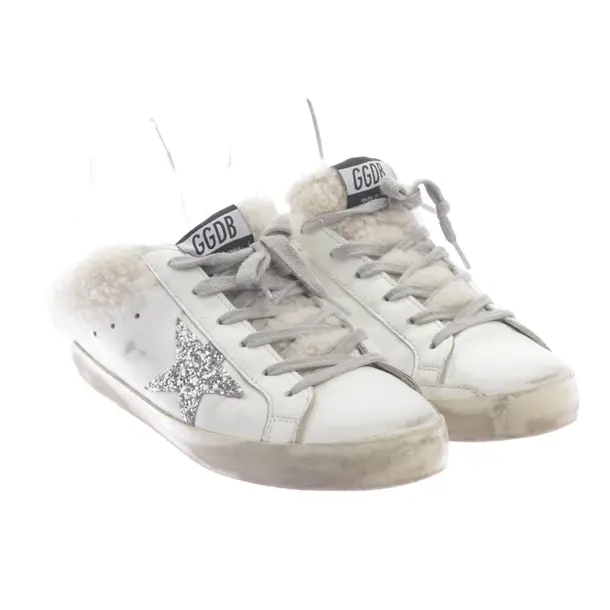 Mules in White, , Golden Goose