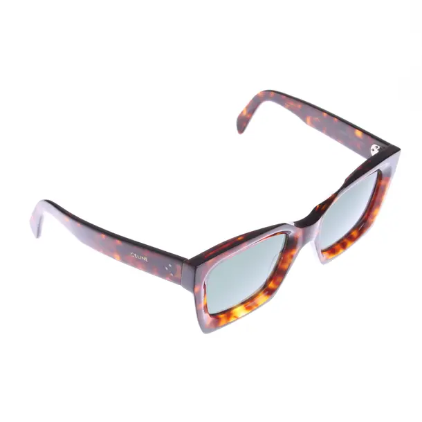 Sonnenbrille in Braun, Kunststoff, Céline