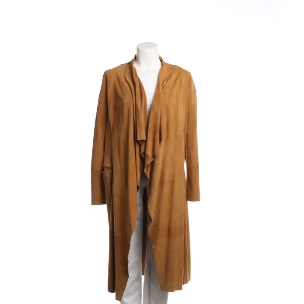 Summer Coat in Brown, Polyester, Utzon