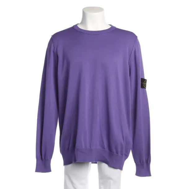 Jumper in Purple, Cotton, Stone Island