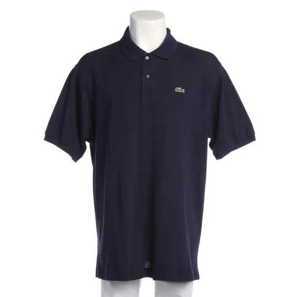 Poloshirt in Blau, Baumwolle, Lacoste
