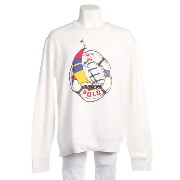 Sweatshirt in White, Cotton, Polo Ralph Lauren
