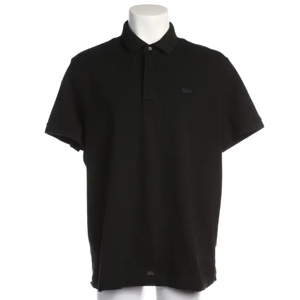 Poloshirt in Schwarz, Baumwolle, Lacoste