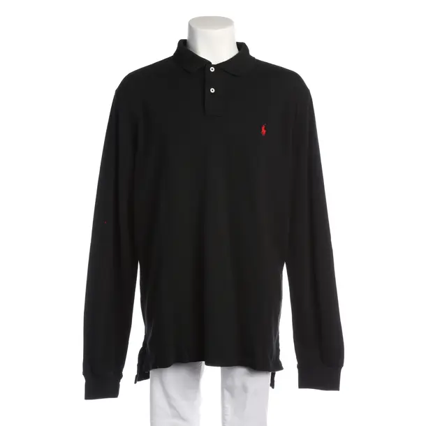 Hemd in Schwarz, Baumwolle, Polo Ralph Lauren