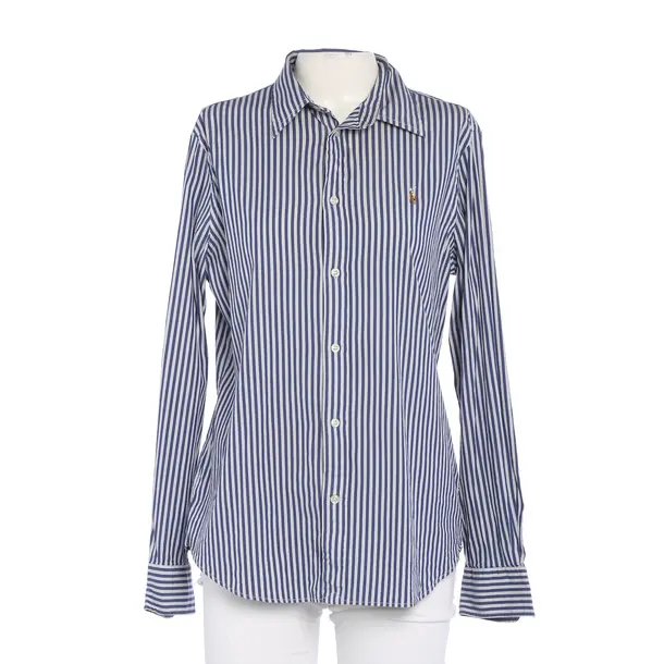 Blouse in Blue, Silk, Polo Ralph Lauren