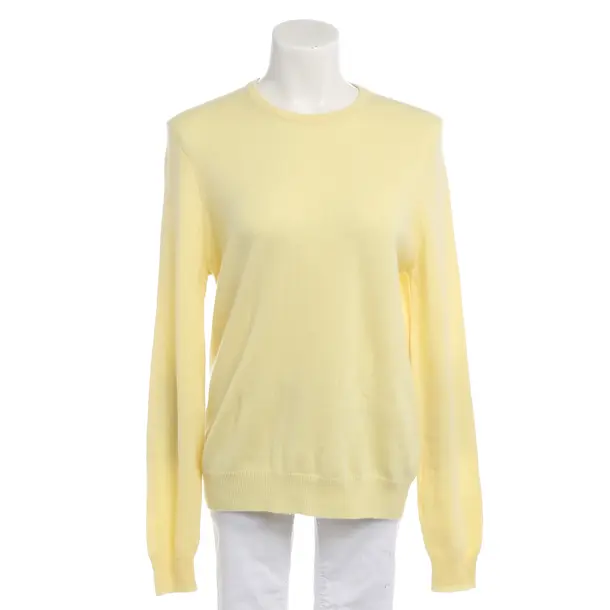 Sweatshirt in Yellow, Wool, Malo