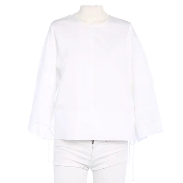 Bluse in Weiß, Baumwolle, Victoria Beckham
