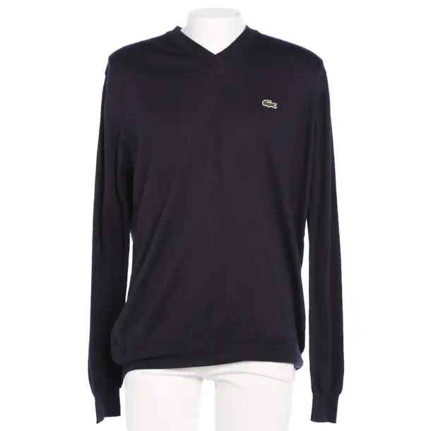 Pullover in Blau, Wolle, Lacoste