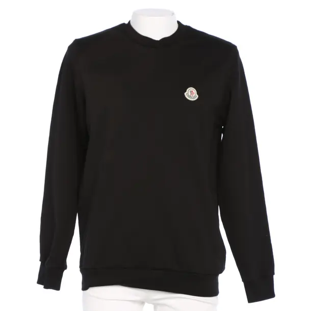 Sweatshirt in Schwarz, Baumwolle, Moncler
