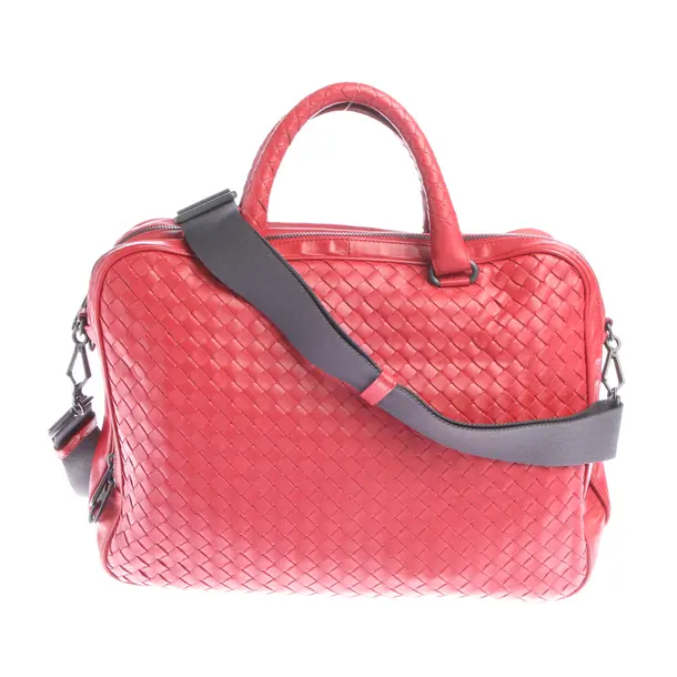 Tote Bag in Red, Leather, Bottega Veneta