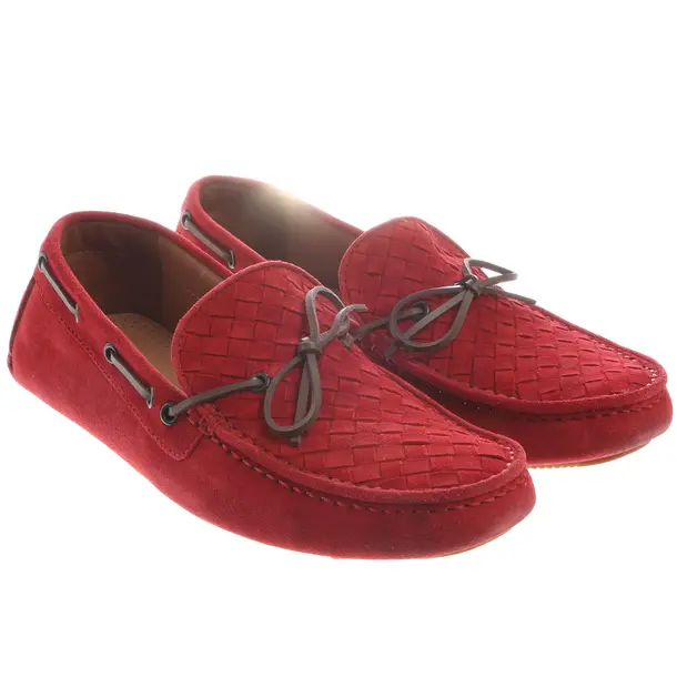 Loafers in Rot, , Bottega Veneta