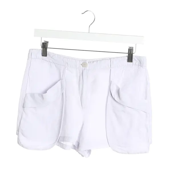 Shorts in Weiß, Viskose, Patrizia Pepe