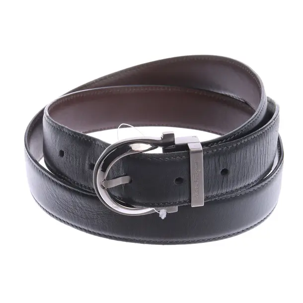 Gürtel in Schwarz, Leder, Salvatore Ferragamo