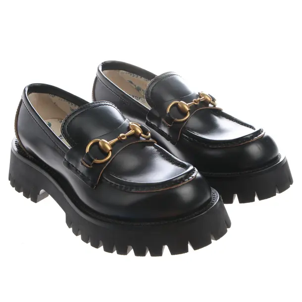 Loafers in Black, , Gucci