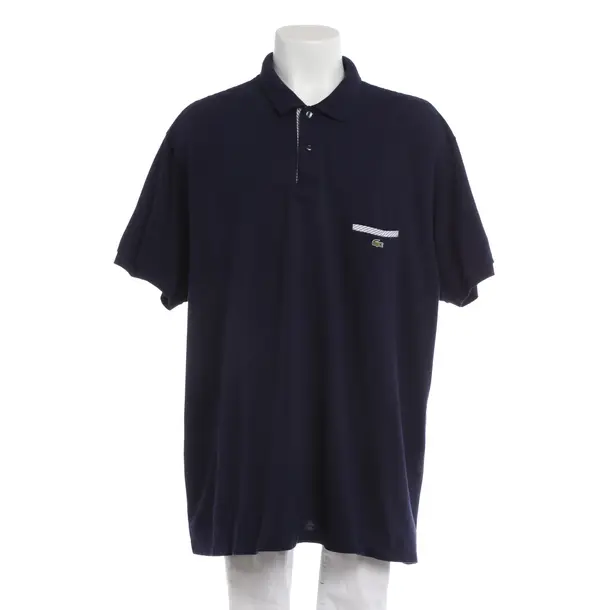 Poloshirt in Blau, Baumwolle, Lacoste