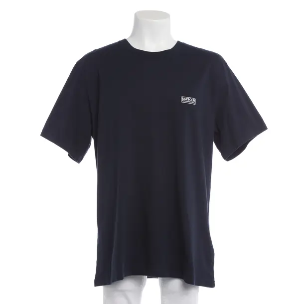 T-Shirt in Blue, Cotton, Barbour