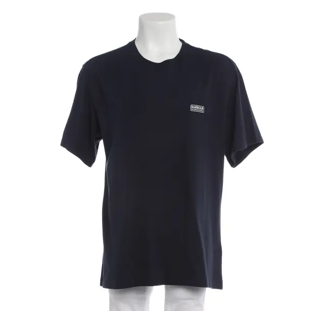 T-Shirt in Blue, Cotton, Barbour