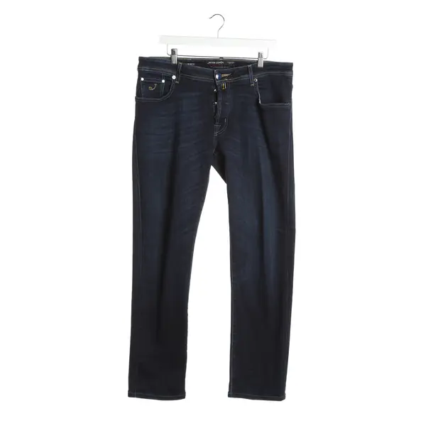 Jeans Straight Fit in Blau, Baumwolle, Jacob Cohen