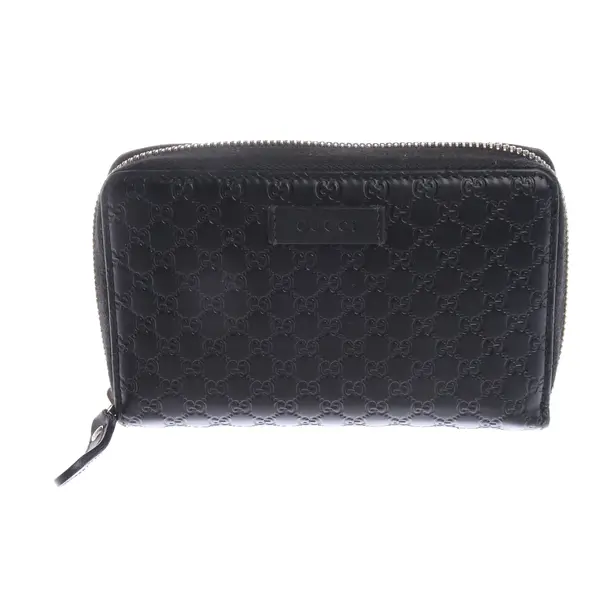 Geldbörse in Schwarz, Leder, Gucci