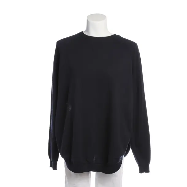 Kaschmirpullover in Blau, Kaschmir, Brunello Cucinelli