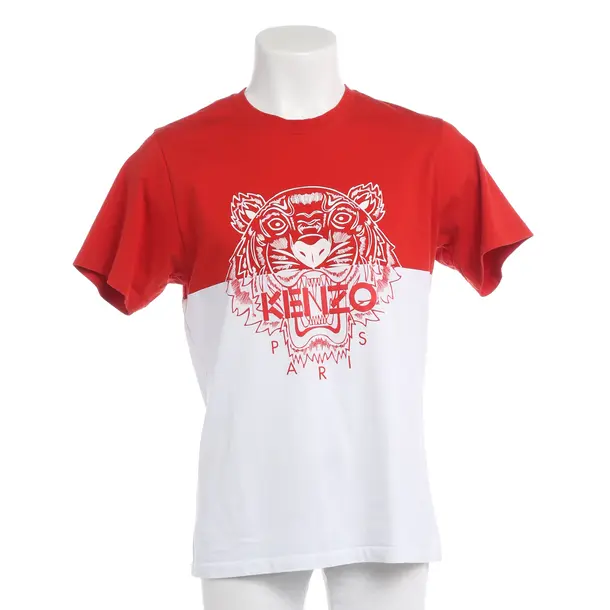 T-Shirt in Weiß, Baumwolle, Kenzo