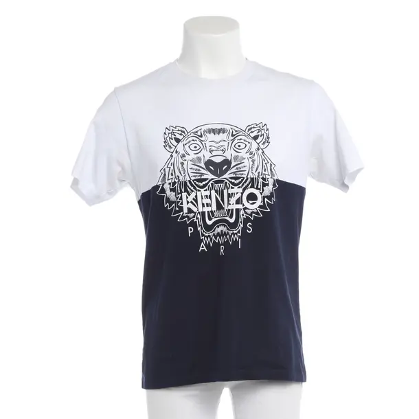 T-Shirt in Weiß, Baumwolle, Kenzo
