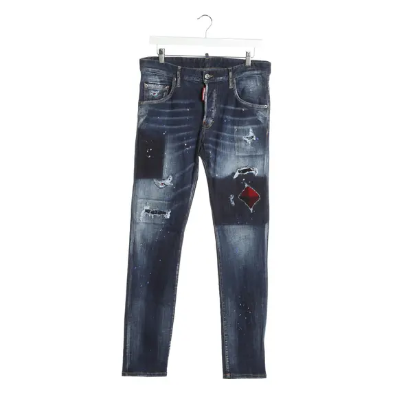 Jeans Slim Fit in Blau, Baumwolle, Dsquared