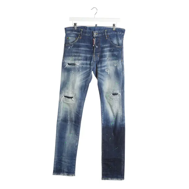 Jeans Slim Fit in Blau, Baumwolle, Dsquared
