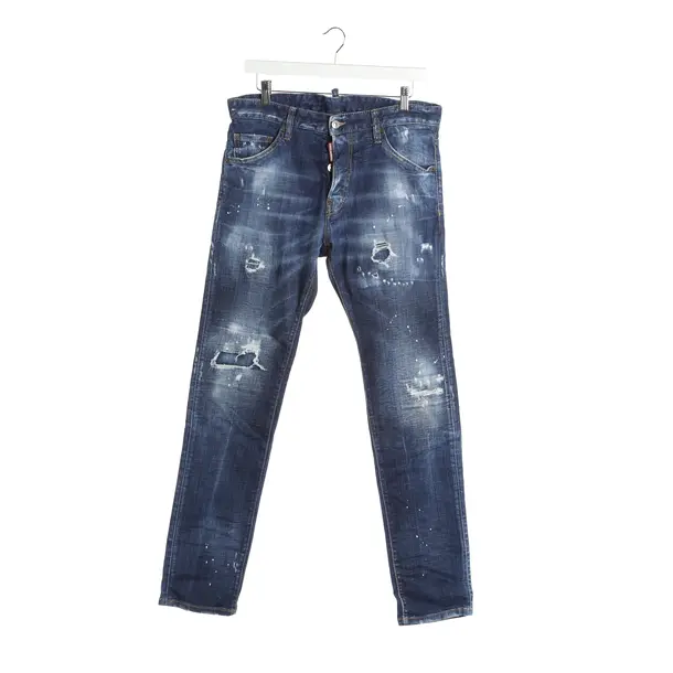 Jeans Straight Fit in Blau, Baumwolle, Dsquared