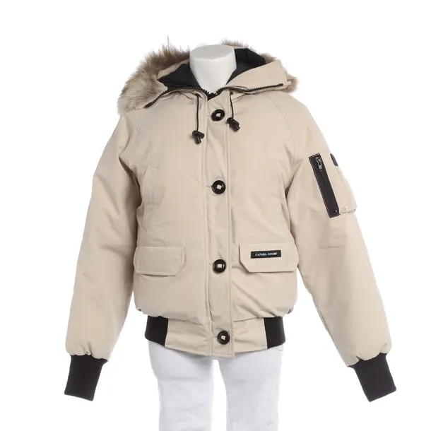 Winter Jacket in White, Polyester, Canada Goose