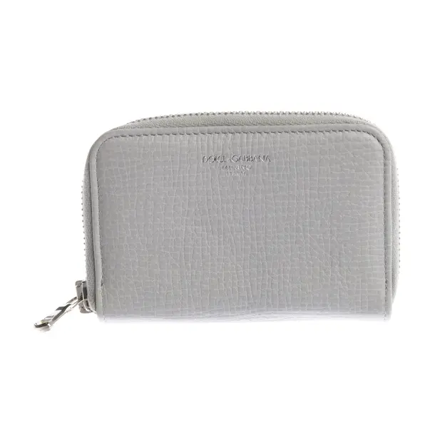 Wallet in Gray, Leather, Dolce & Gabbana