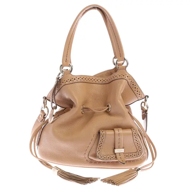 Handtasche in Braun, Leder, Lancel