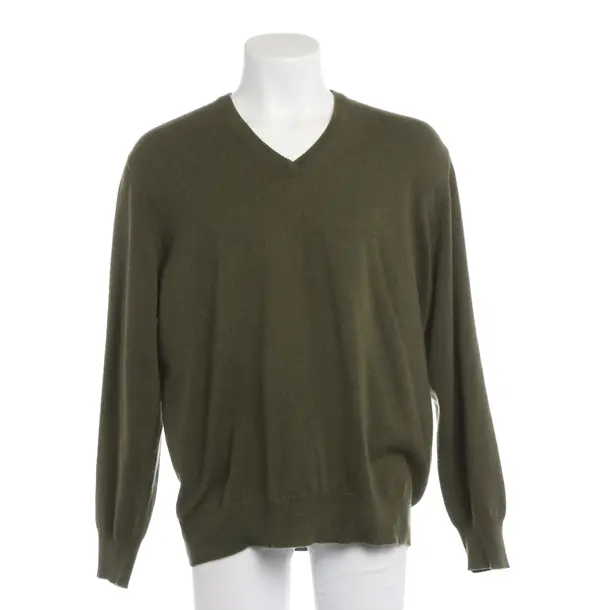 Pullover in Grün, Kaschmir, Brunello Cucinelli
